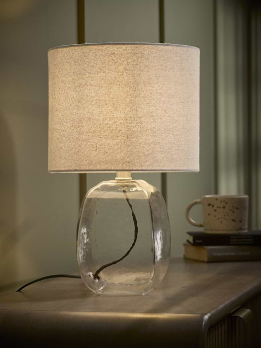 Glass Squoval Table Lamp