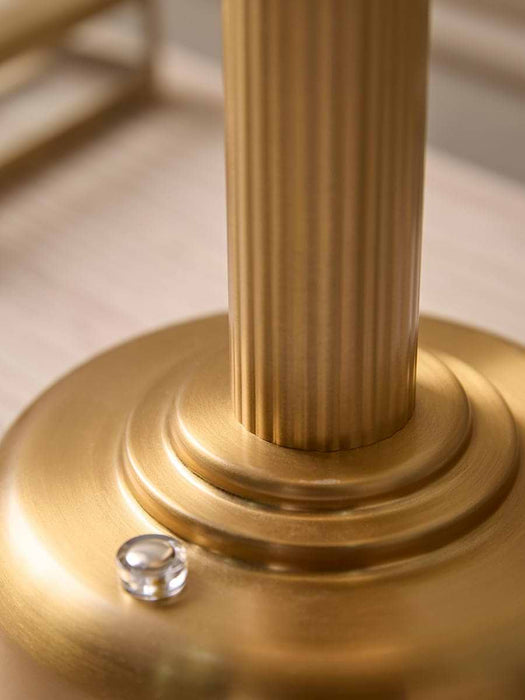 Deco Brass Rechargeable Table Lamp