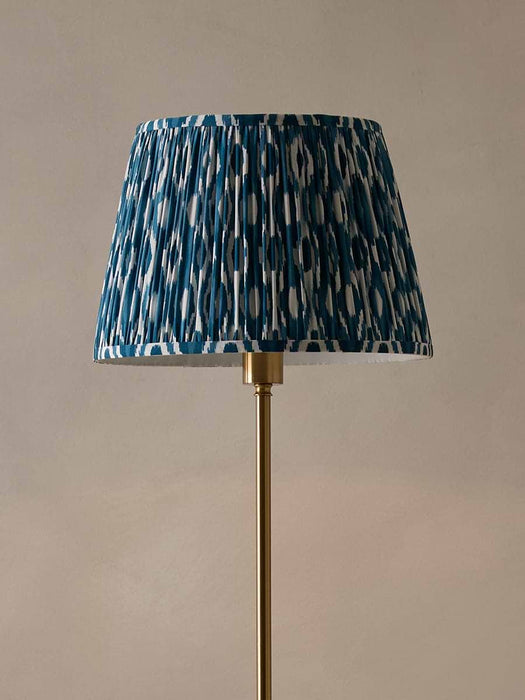 Seren Rechargeable Floor Lamp - Blue Ikat