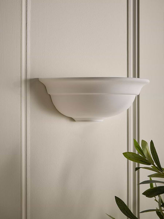 Naked Plaster Wall Light