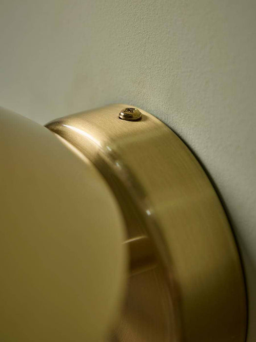 Brushed Brass LED Wall Light