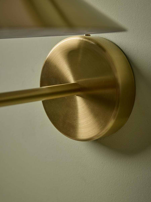 Brushed Brass LED Wall Light