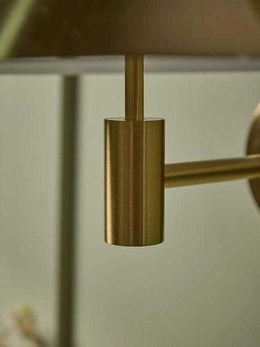 Brushed Brass LED Wall Light