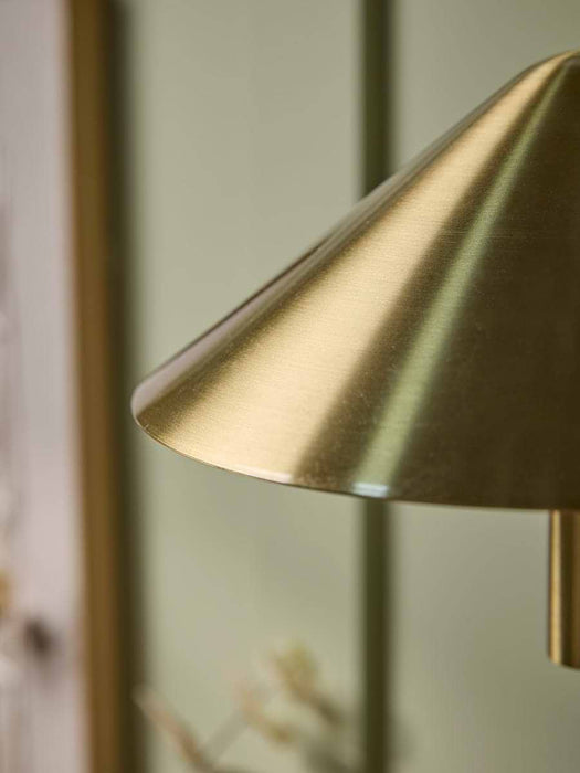 Brushed Brass LED Wall Light