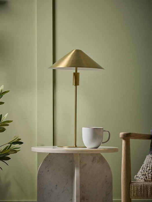 Brushed Brass Touch LED Table Lamp