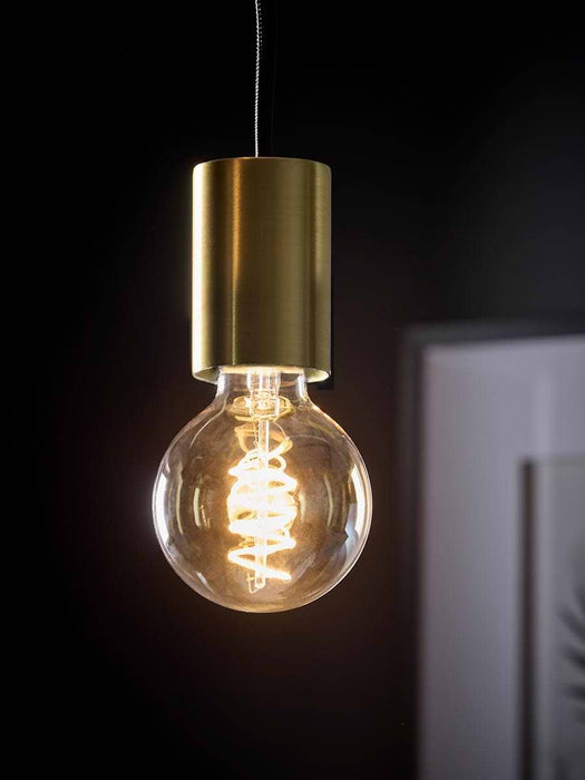 Amber E27 Globe Bulb