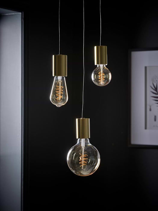 Amber E27 Globe Bulb