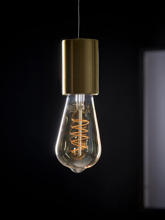 Amber E27 Eddison Bulb