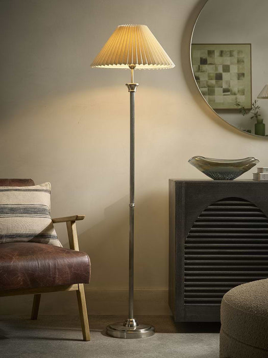 Lucian Floor Lamp - Vintage Pleat