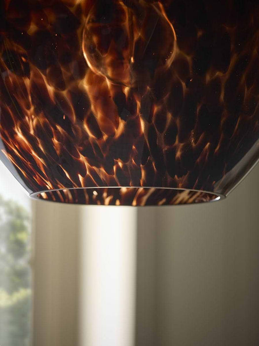 Tortoiseshell Glass Pendant