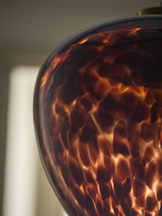 Tortoiseshell Glass Pendant