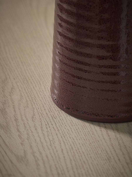 Mulberry Reactive Glaze Table Lamp