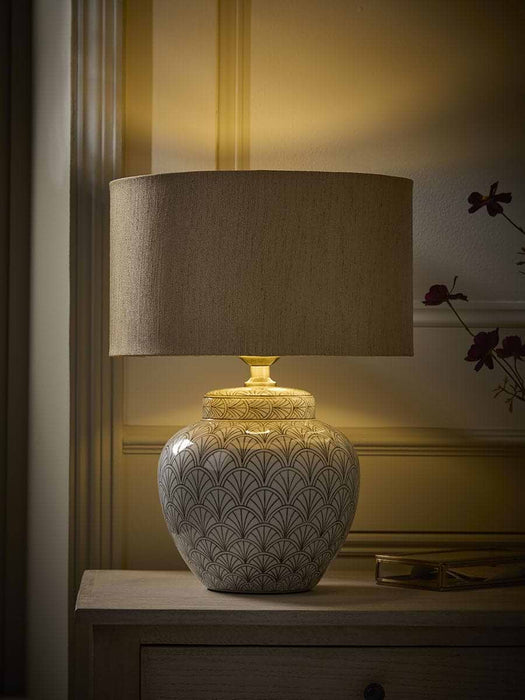 Art Deco Ceramic Table Lamp