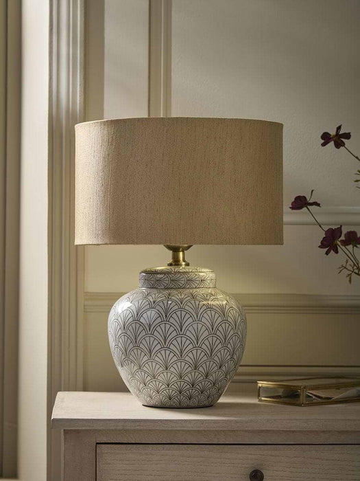 Art Deco Ceramic Table Lamp