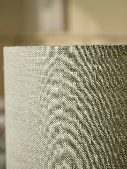 Tall Wooden Sage Table Lamp