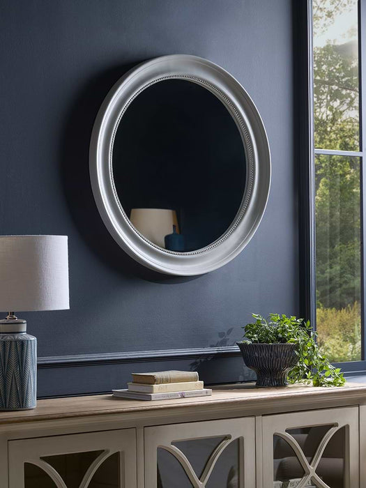 Aaro Round Mirror - Stone