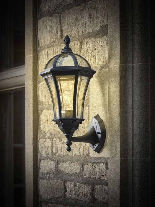 Bevelled Glass Outdoor Wall Light