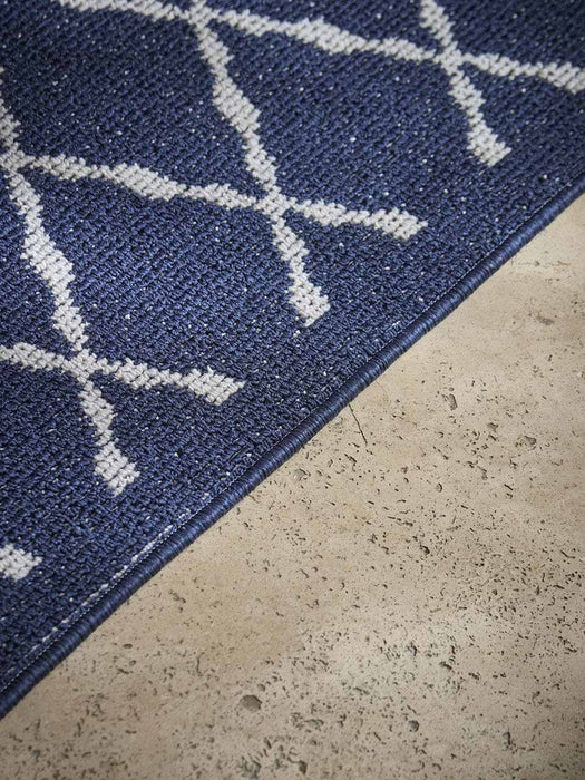 French Blue Boot Room Runner