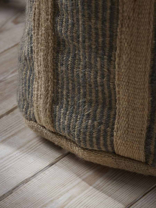 Two Tone Jute Storage Bag