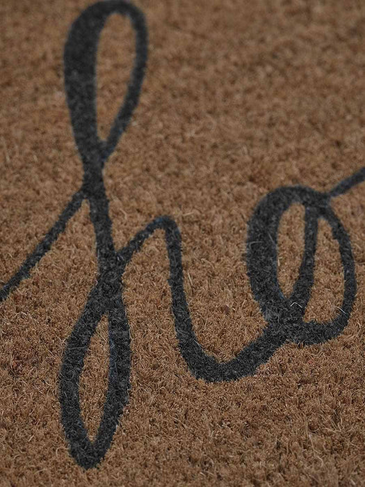 Ho Ho Ho Doormat - Grey