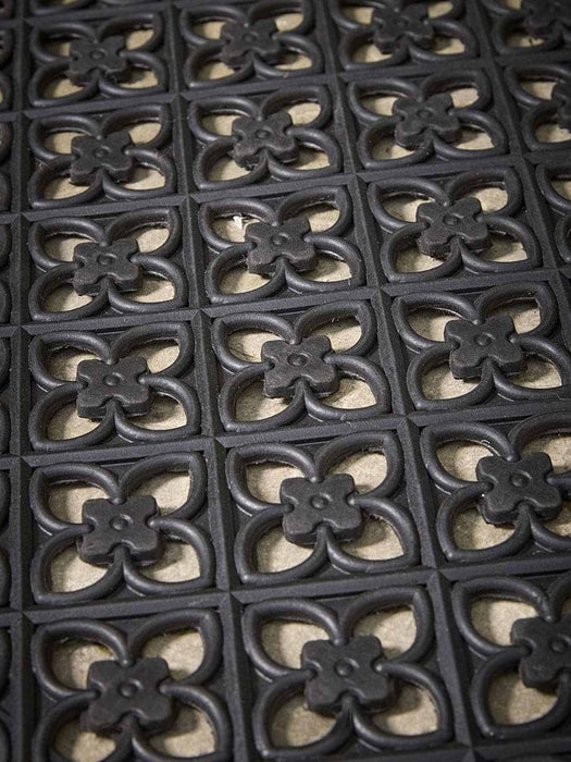 Little Flowers Rubber Doormat - Large