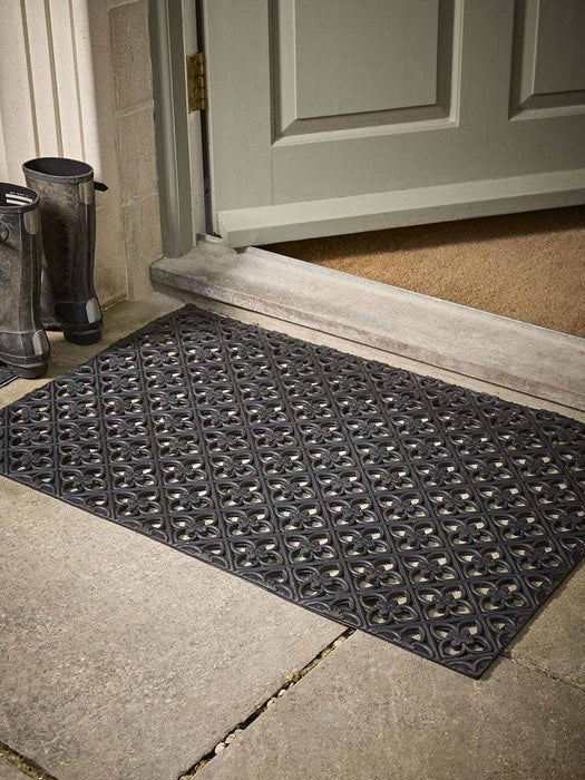 Little Flowers Rubber Doormat - Large
