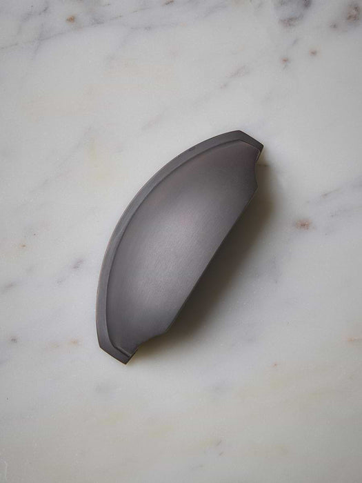 Deco Cup Handle - Matte Aged Brass