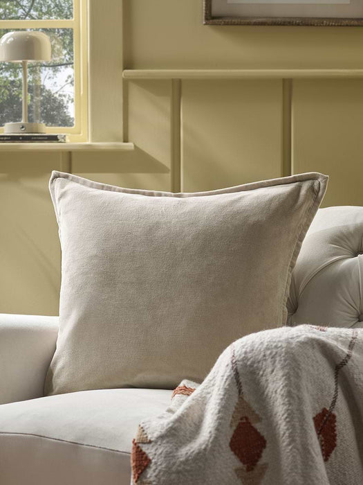 Velvet Cotton Linen Large Square Cushion Cover