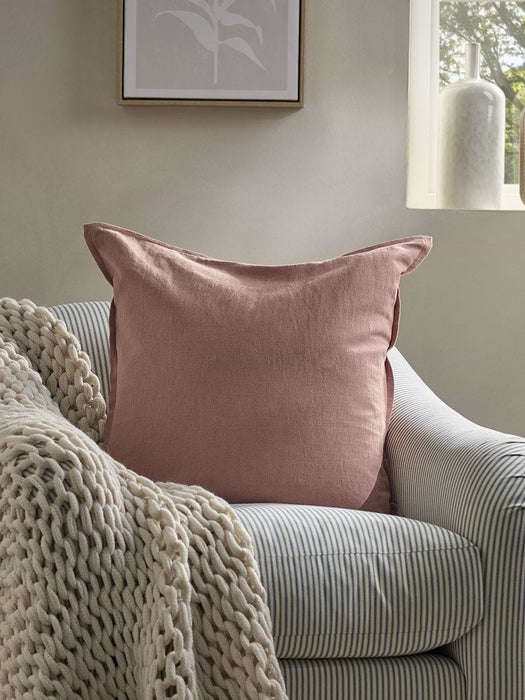 Cotton Linen Large Square Cushion Cover