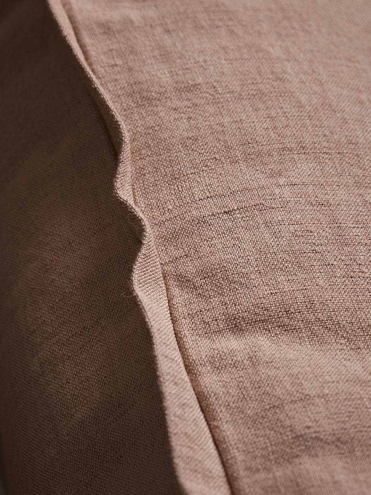 Cotton Linen Square Cushion Cover - Vintage Rose