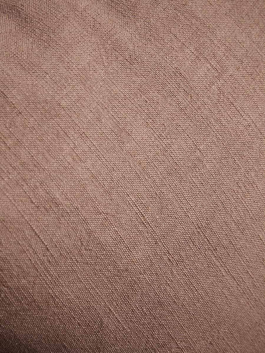 Cotton Linen Square Cushion Cover - Vintage Rose