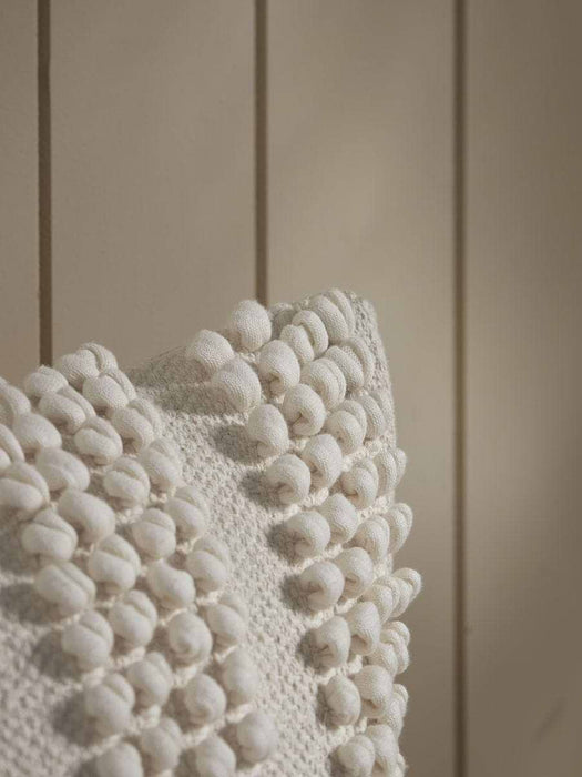 Cream Bobble Cushion
