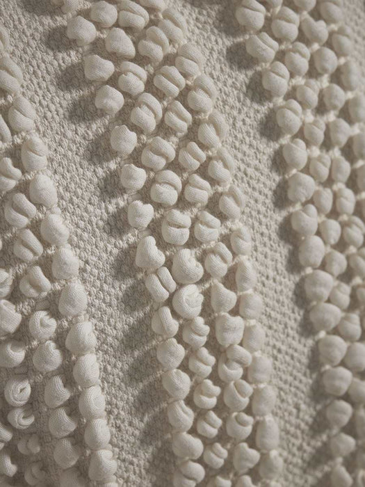 Cream Bobble Cushion