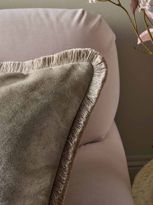 Vina Luxe Fringed Cushion