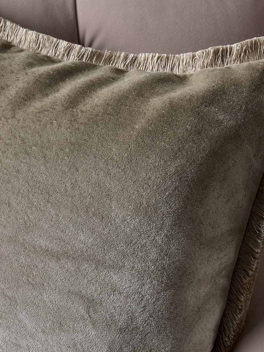 Vina Luxe Fringed Cushion
