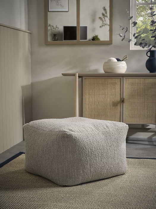 Boucle Pouffe - Natural
