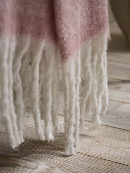 Cosy Doze Throw - Blush