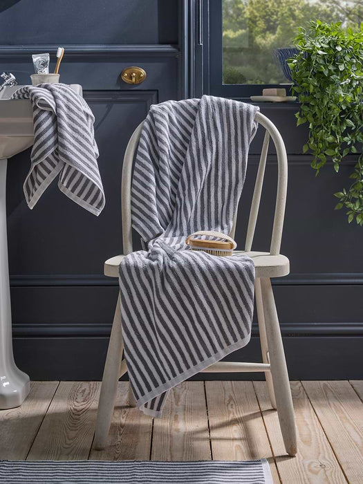 Cotton Striped Bath Towel