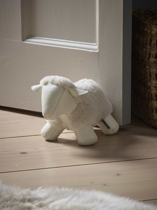 Classic Sheepskin Doorstop