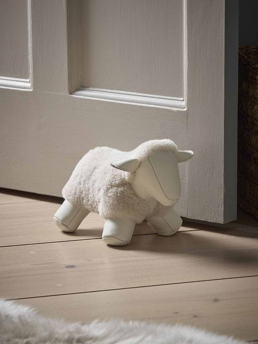 Classic Sheepskin Doorstop