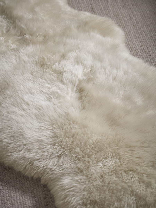Sumptuous Sheepskin Double Rug - Natural
