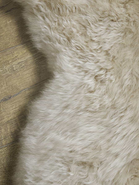 Sumptuous Sheepskin Double Rug - Natural