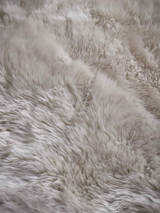 Sumptuous Sheepskin Quad Rug - Natural