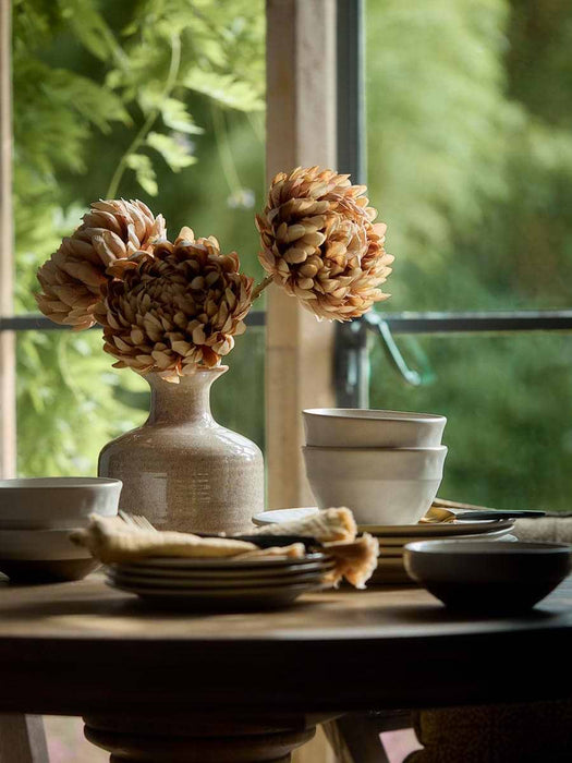 Brindle Reactive Glaze Bottle Vase