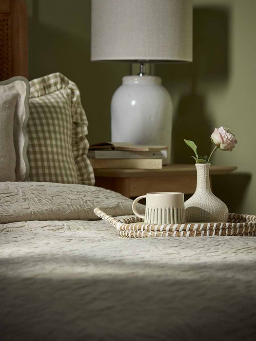 Astrid Bedspread - Chalk