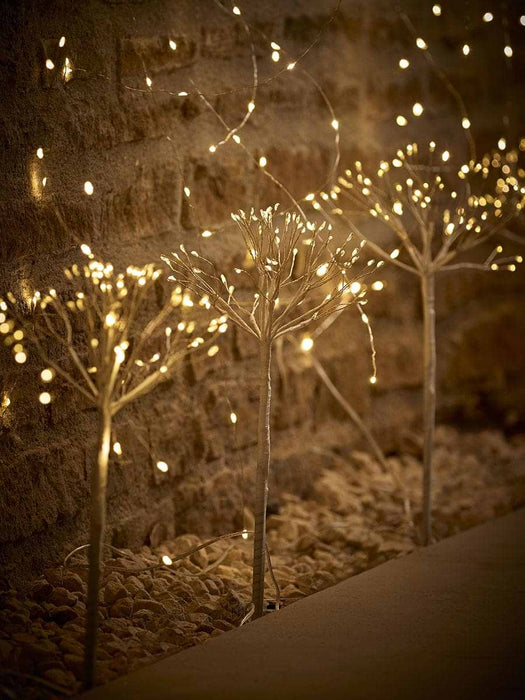 Solar Flowerburst Path Lights