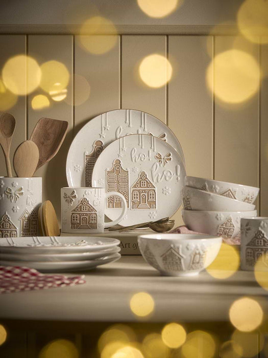 Two Gingerbread House Mugs