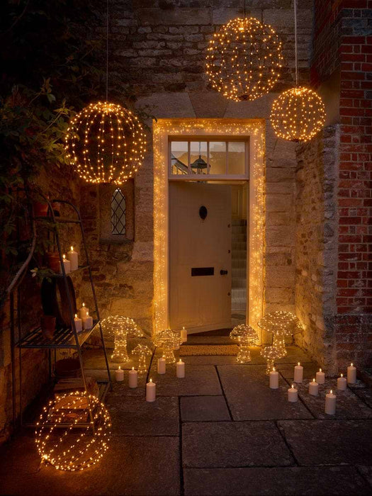 Light Up Hanging Sphere - Small