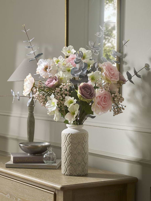 Three Faux Hellebore Sprays - Cream