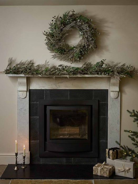 Sumptuous Faux Holly & Fir Garland